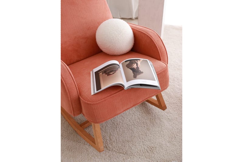 Yoko Lenestol - Koral - Møbler - Barnemøbler - Barnestol - Gynestol barn