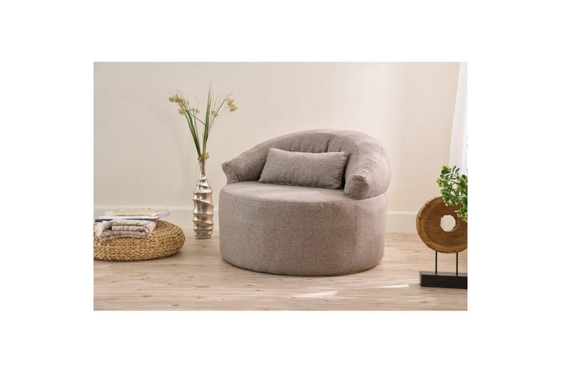 Zevon Lenestol - Brun - Møbler - Stoler - Lenestoler - Lenestol uten armlene