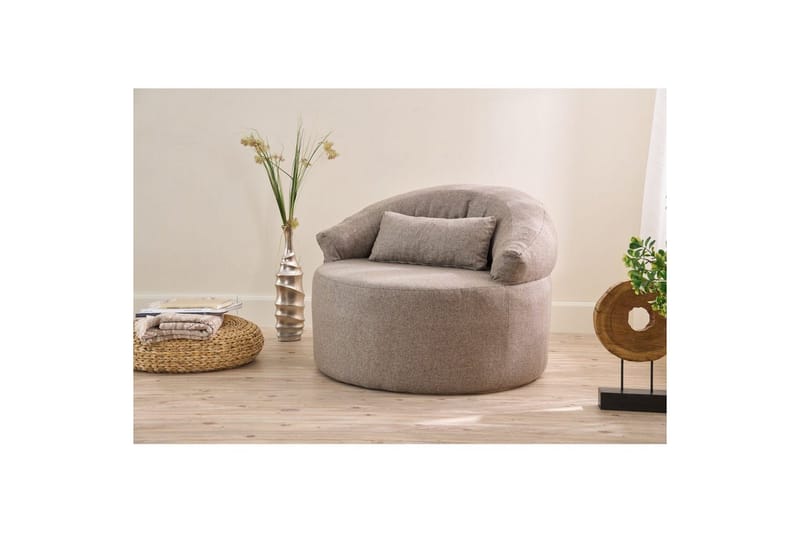 Zevon Lenestol - Brun - Møbler - Stoler - Lenestoler - Lenestol uten armlene