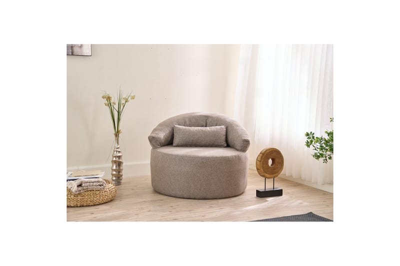 Zevon Lenestol - Brun - Møbler - Stoler - Lenestoler - Lenestol uten armlene