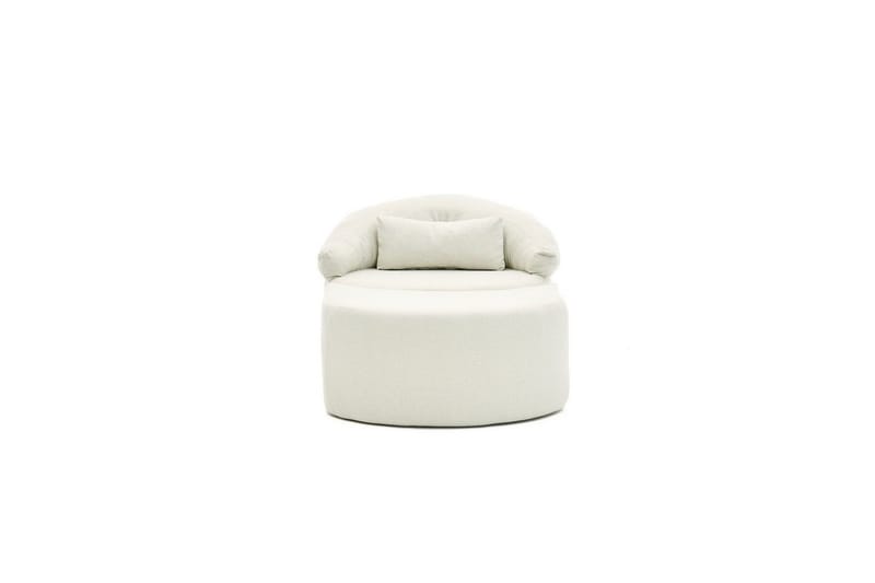 Zevon Lenestol - Krem - Møbler - Stoler - Lenestoler - Lenestol uten armlene