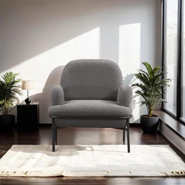 Zyricus lenestol Teddy - Grå - Møbler - Stoler - Lenestoler