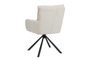 Les Karmstol - Hvit - Møbler - Stoler - Spisestuestoler & kjøkkenstoler