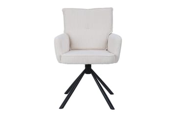 Les Karmstol - Hvit - Møbler - Stoler - Spisestuestoler & kjøkkenstoler