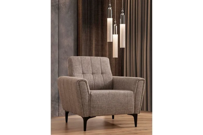 Lilesville Lenestol - Lysebrun - Møbler - Stoler - Lenestoler