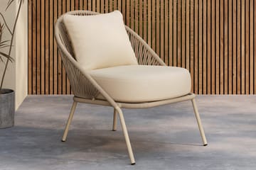 Lindos lenestol utendørs - Beige - Møbler - Stoler - Lenestoler