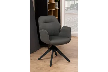 Lipie Lenestol - Grå - Møbler - Stoler - Spisestuestoler & kjøkkenstoler