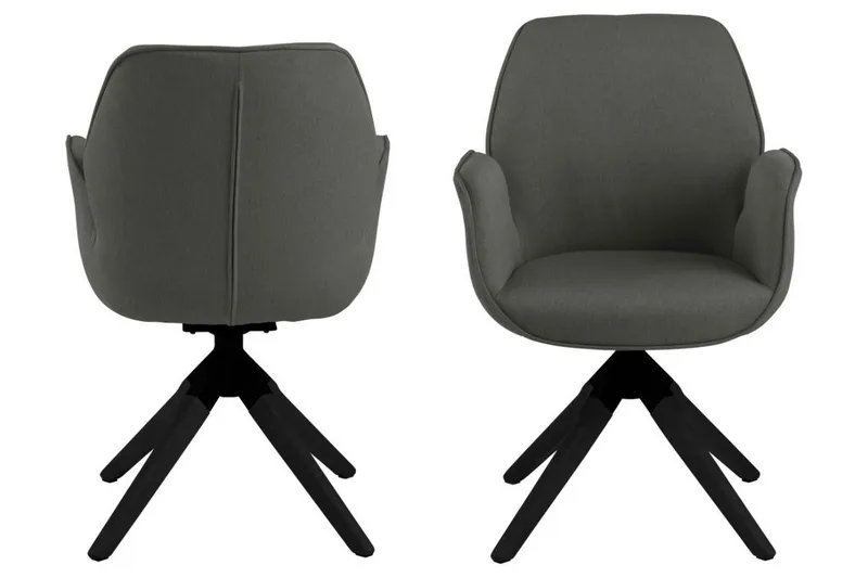 Lipie Lenestol - Grå - Møbler - Stoler - Spisestuestoler & kjøkkenstoler