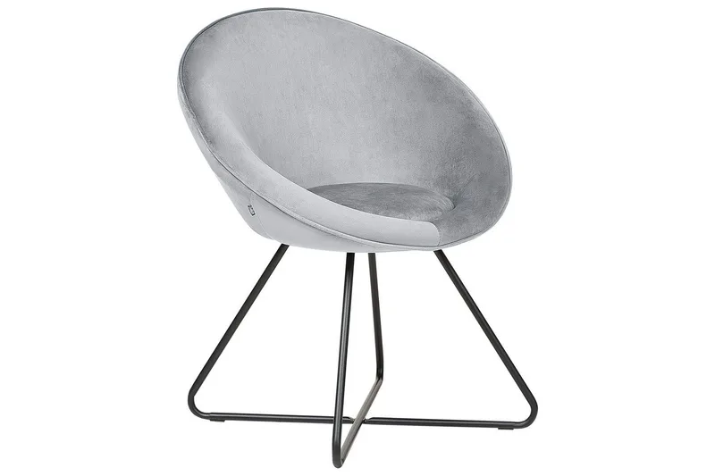 Loungefåtölj Grå, Svart
