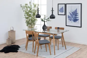 Luetta Spisestol - Grå - Møbler - Stoler - Spisestuestoler & kjøkkenstoler