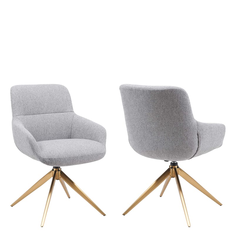 Lyrin Kontorstol 2-pakning, Grå