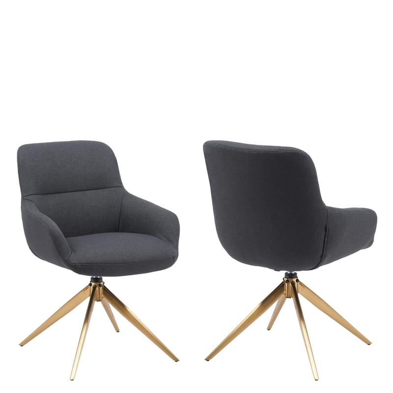 Lyrin Kontorstol 2-pakning - Beige - Møbler - Stoler - Kontorstol & skrivebordsstol