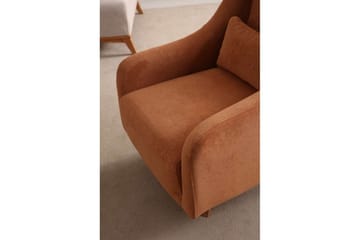 Malkiat Lounge lenestol - Oransje - Møbler - Stoler - Lenestoler