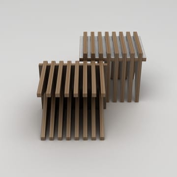 Matira Puff 51 cm - Naturlig tre - Møbler - Stoler - Krakk