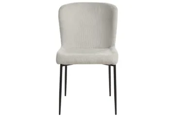 Matsalsstol Beliani Ada set om 2 Light grey - Møbler - Stoler - Spisestuestoler & kjøkkenstoler