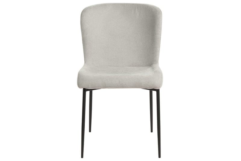 Matsalsstol Beliani Ada set om 2 Light grey - Møbler - Stoler - Spisestuestoler & kjøkkenstoler