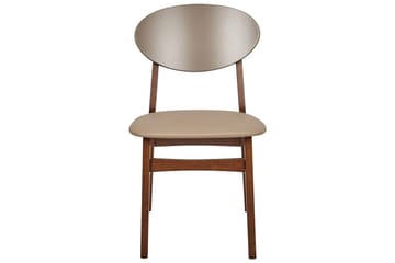 Matsalsstol Beliani Amery set om 2 Ljus Trä-Brun NO_BRAND Light brown - Møbler - Stoler - Spisestuestoler & kjøkkenstoler
