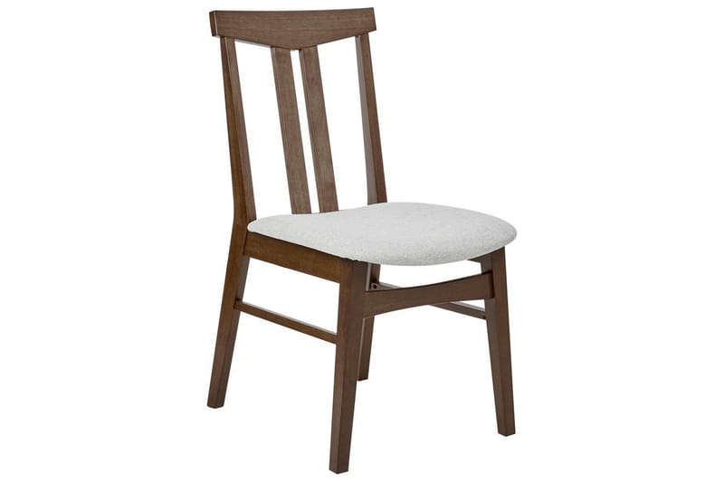 Matsalsstol Beliani Avalon set om 2 Ljus Trä-Beige Light grey - Møbler - Stoler - Spisestuestoler & kjøkkenstoler