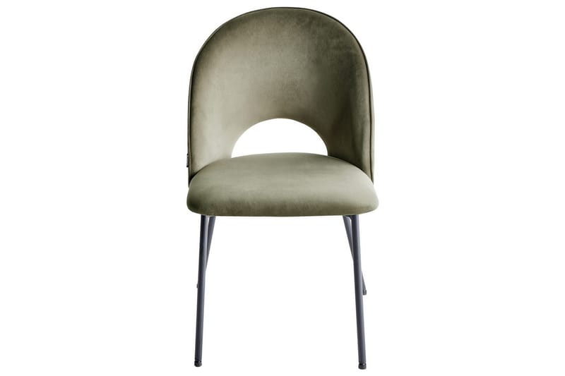 Matsalsstol Beliani Covelo set om 2 Dark green - Møbler - Stoler - Spisestuestoler & kjøkkenstoler