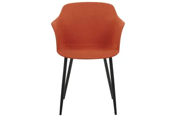 Matsalsstol Beliani Elim set om 2 Orange - Møbler - Stoler - Spisestuestoler & kjøkkenstoler
