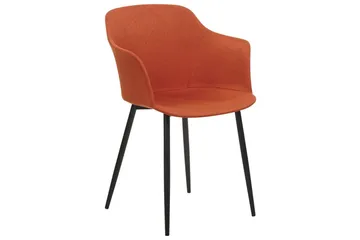 Matsalsstol Beliani Elim set om 2 Orange - Møbler - Stoler - Spisestuestoler & kjøkkenstoler