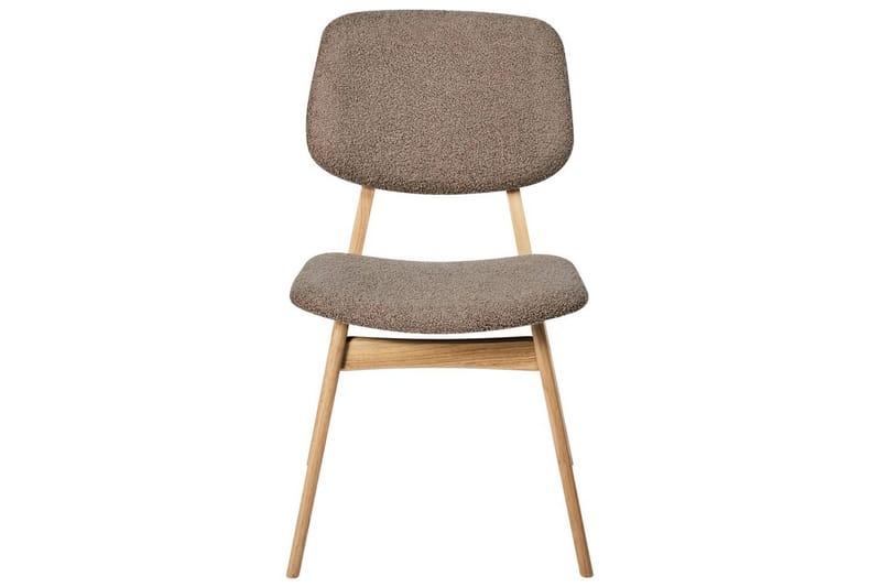Matsalsstol Beliani Ella set om 2 Ljus Trä-Beige Taupe VALUE_MISSING_18306 - Møbler - Stoler - Spisestuestoler & kjøkkenstoler