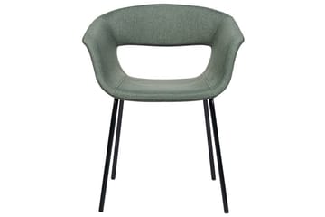 Matsalsstol Beliani Elma set om 2 Blå-Svart Dark green - Møbler - Stoler - Spisestuestoler & kjøkkenstoler