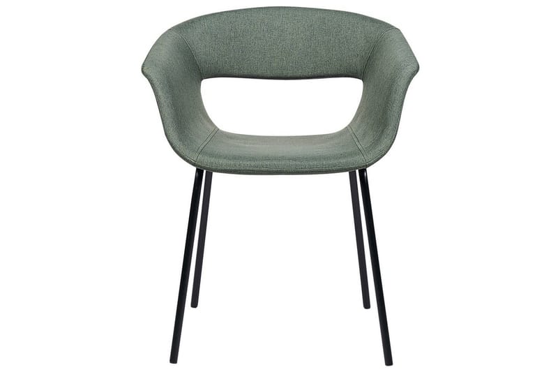 Matsalsstol Beliani Elma set om 2 Blå-Svart Dark green - Møbler - Stoler - Spisestuestoler & kjøkkenstoler