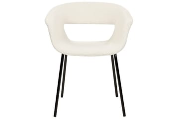 Matsalsstol Beliani Elma set om 2 Blå-Svart Off White - Møbler - Stoler - Spisestuestoler & kjøkkenstoler