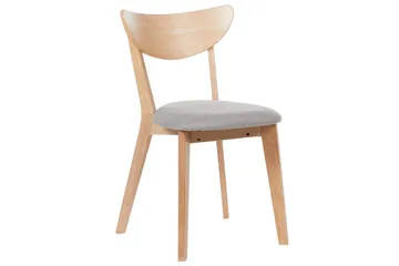 Matsalsstol Beliani Erie set om 2 Light wood - Møbler - Stoler - Spisestuestoler & kjøkkenstoler