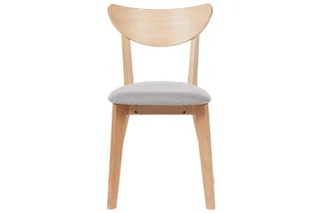 Matsalsstol Beliani Erie set om 2 Light wood - Møbler - Stoler - Spisestuestoler & kjøkkenstoler