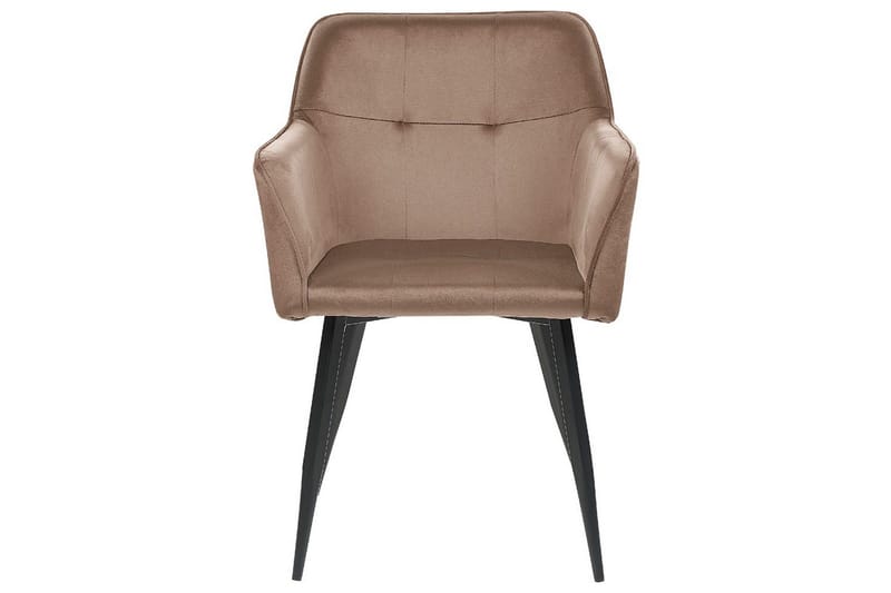 Matsalsstol Beliani Jasmin Brown - Møbler - Stoler - Spisestuestoler & kjøkkenstoler
