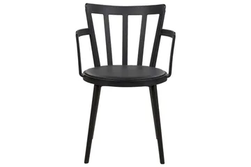 Matsalsstol Beliani Morill set om 4 Black - Møbler - Stoler - Spisestuestoler & kjøkkenstoler