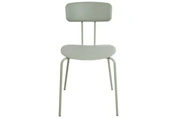 Matsalsstol Beliani Sibley set om 2 Light green - Møbler - Stoler - Spisestuestoler & kjøkkenstoler