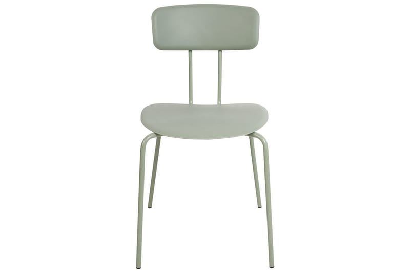 Matsalsstol Beliani Sibley set om 2 Light green - Møbler - Stoler - Spisestuestoler & kjøkkenstoler