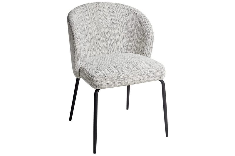 Matsalsstol Beliani Zana set om 2 White - Møbler - Stoler - Spisestuestoler & kjøkkenstoler