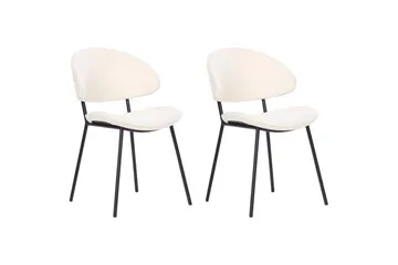Matstol Cream white