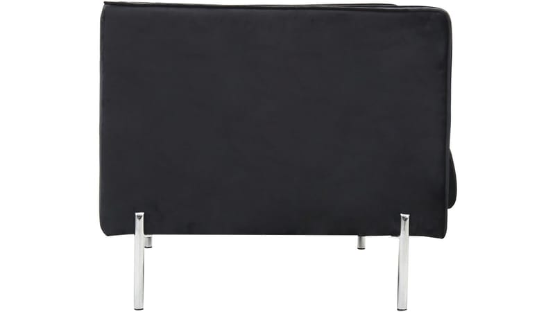 Mehara lenestol i fløyel - Svart - Møbler - Stoler - Lenestoler