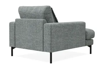 Menard Premium Lænestol i Chenille - Grå/Blå - Møbler - Stoler - Lenestoler