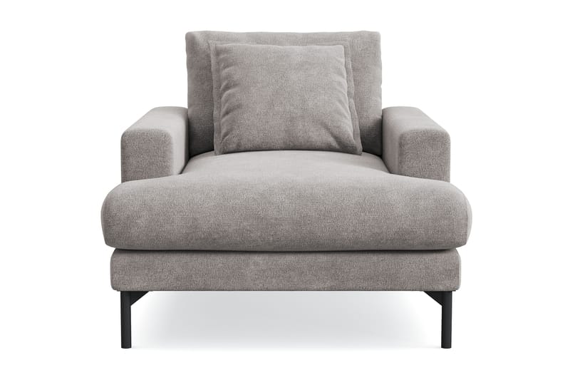 Menard Premium lenestol i chenille, Grå/Brun