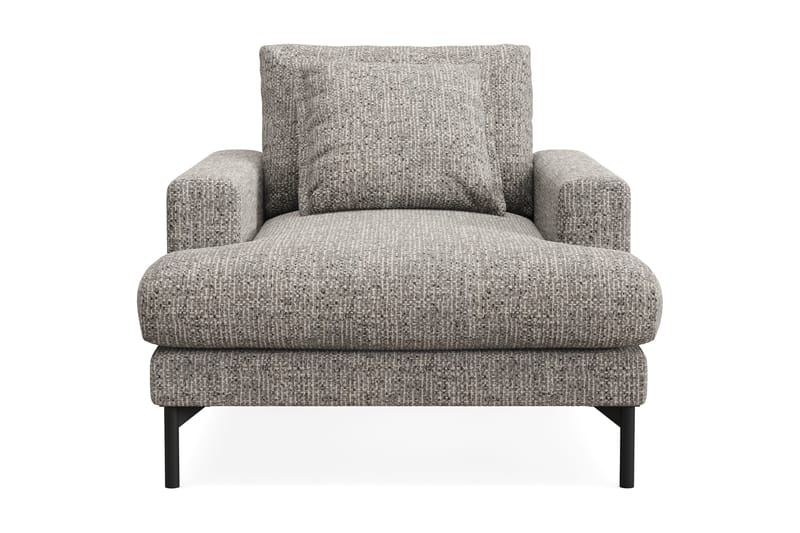 Menard Premium Lænestol i Chenille, Grå