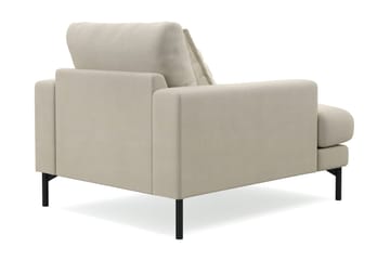 Menard Premium lenestol i stoff - Beige - Møbler - Stoler - Lenestoler