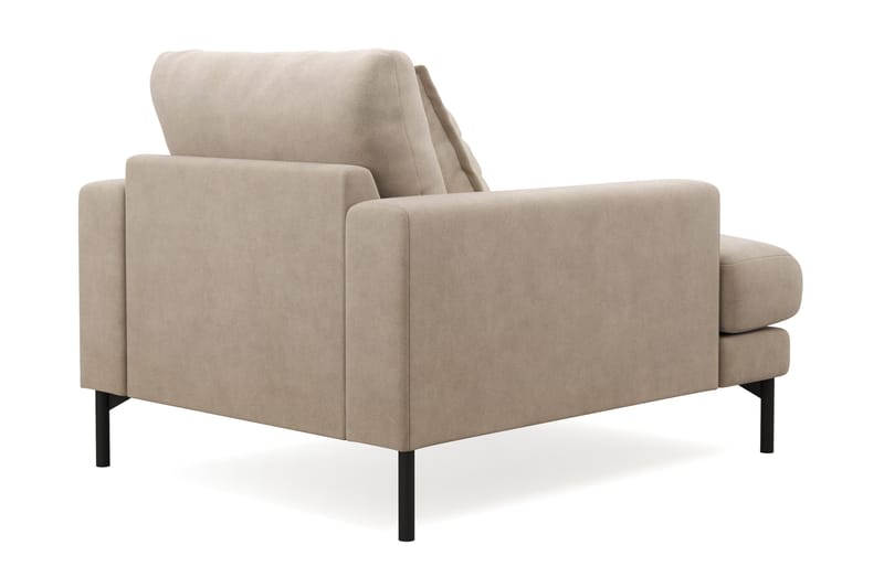 Menard Premium lenestol i stoff - Beige - Møbler - Stoler - Lenestoler
