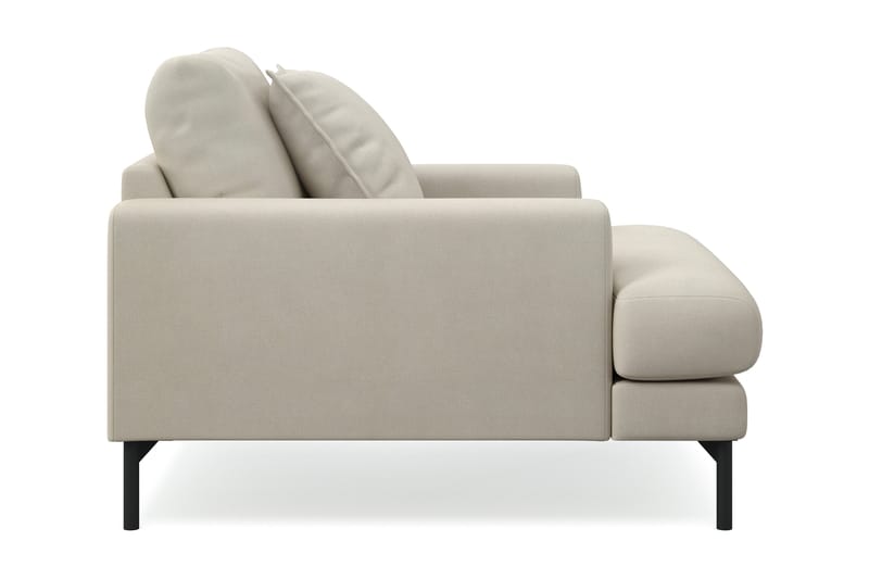 Menard Premium lenestol i stoff - Beige - Møbler - Stoler - Lenestoler