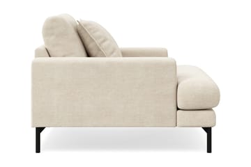 Menard Premium lenestol i chenille - Beige - Møbler - Stoler - Lenestoler