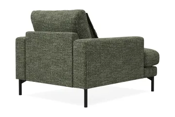 Menard Premium Lænestol i Chenille - Grøn - Møbler - Stoler - Lenestoler