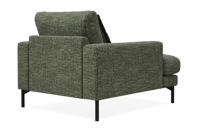 Menard Premium Lænestol i Chenille - Grøn - Møbler - Stoler - Lenestoler