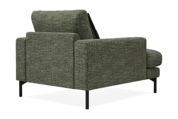 Menard Premium lenestol i chenille - Grønn - Møbler - Stoler - Lenestoler