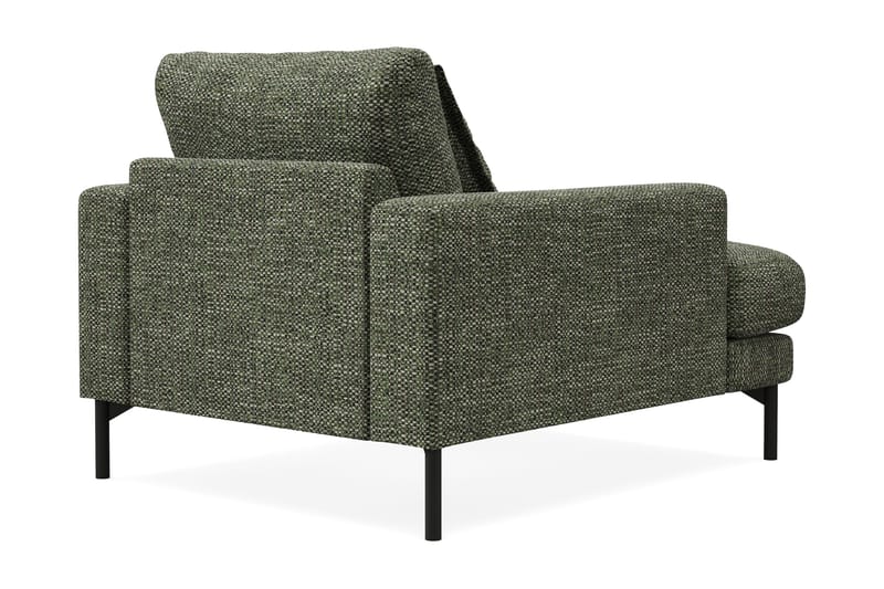 Menard Premium lenestol i chenille - Grønn - Møbler - Stoler - Lenestoler