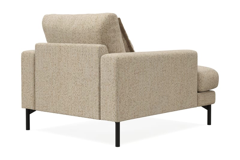 Menard Premium Lænestol i Chenille - Beige - Møbler - Stoler - Lenestoler